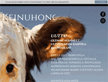 Tablet Screenshot of keinuhonka.fi